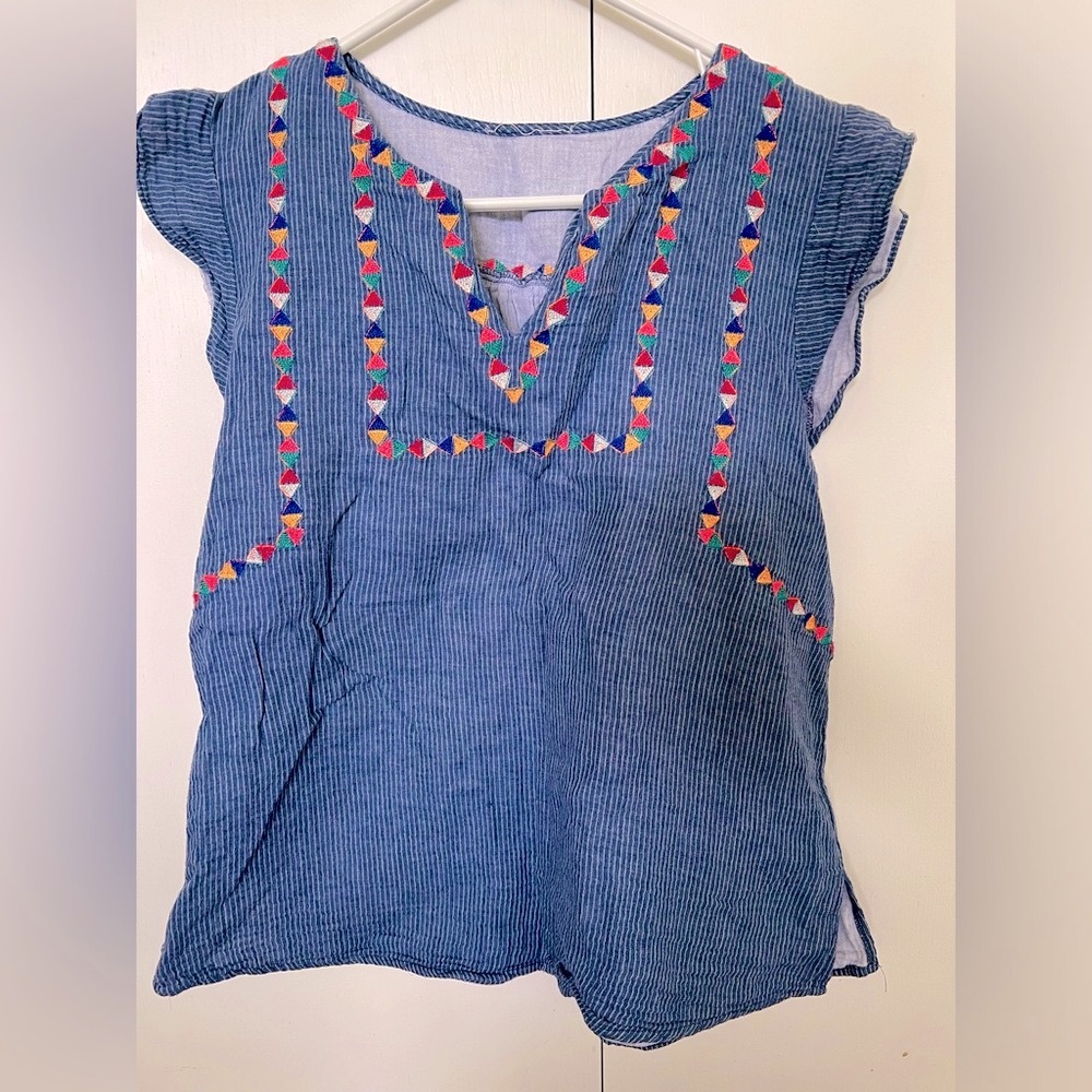 ❤️Blouse, short sleeve, size L